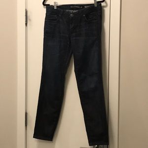 Dylan George Low Rise Cara Skinny Jeans Denim Size 29 Dark Wash